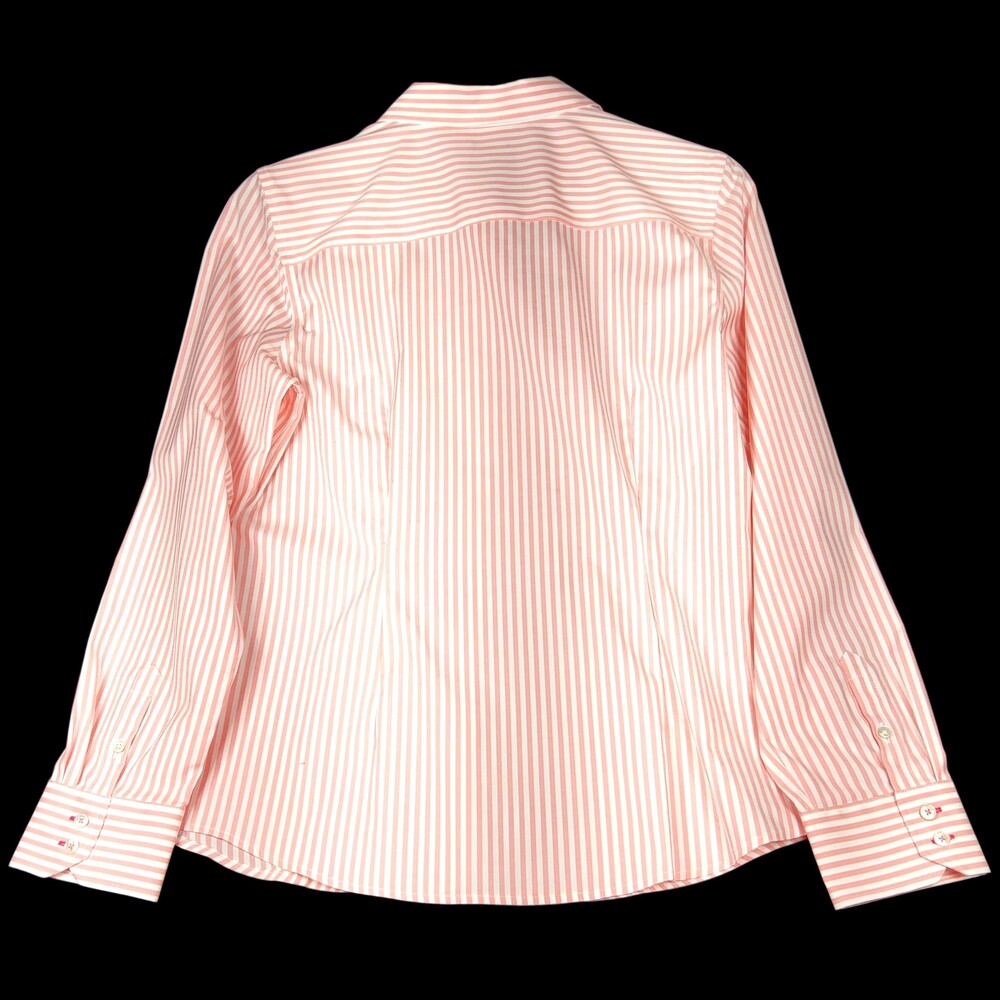 Talbots NWT Non-Iron Powder Pink/White Stripe Button Up Shirt Size 10 - Image 8