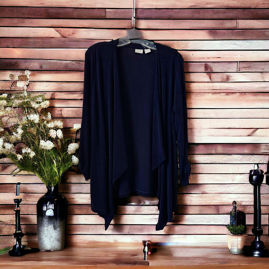 Chicos Cardigan,Black, 1