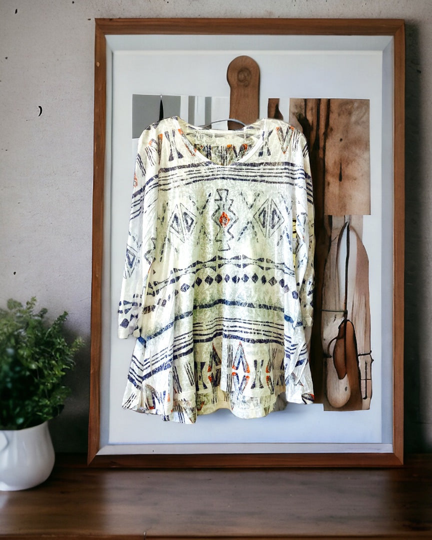 No Brand LS Top,Print, Large