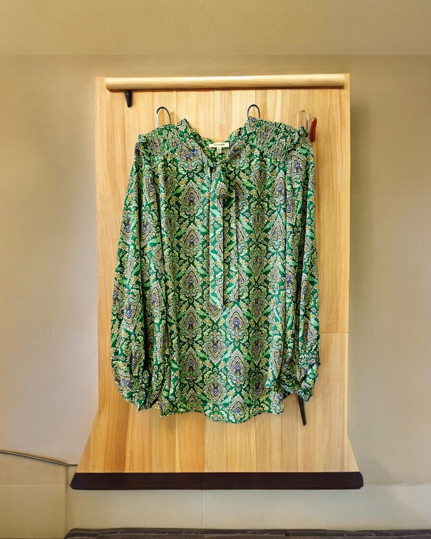 Max Studio LS Top,Print, Large