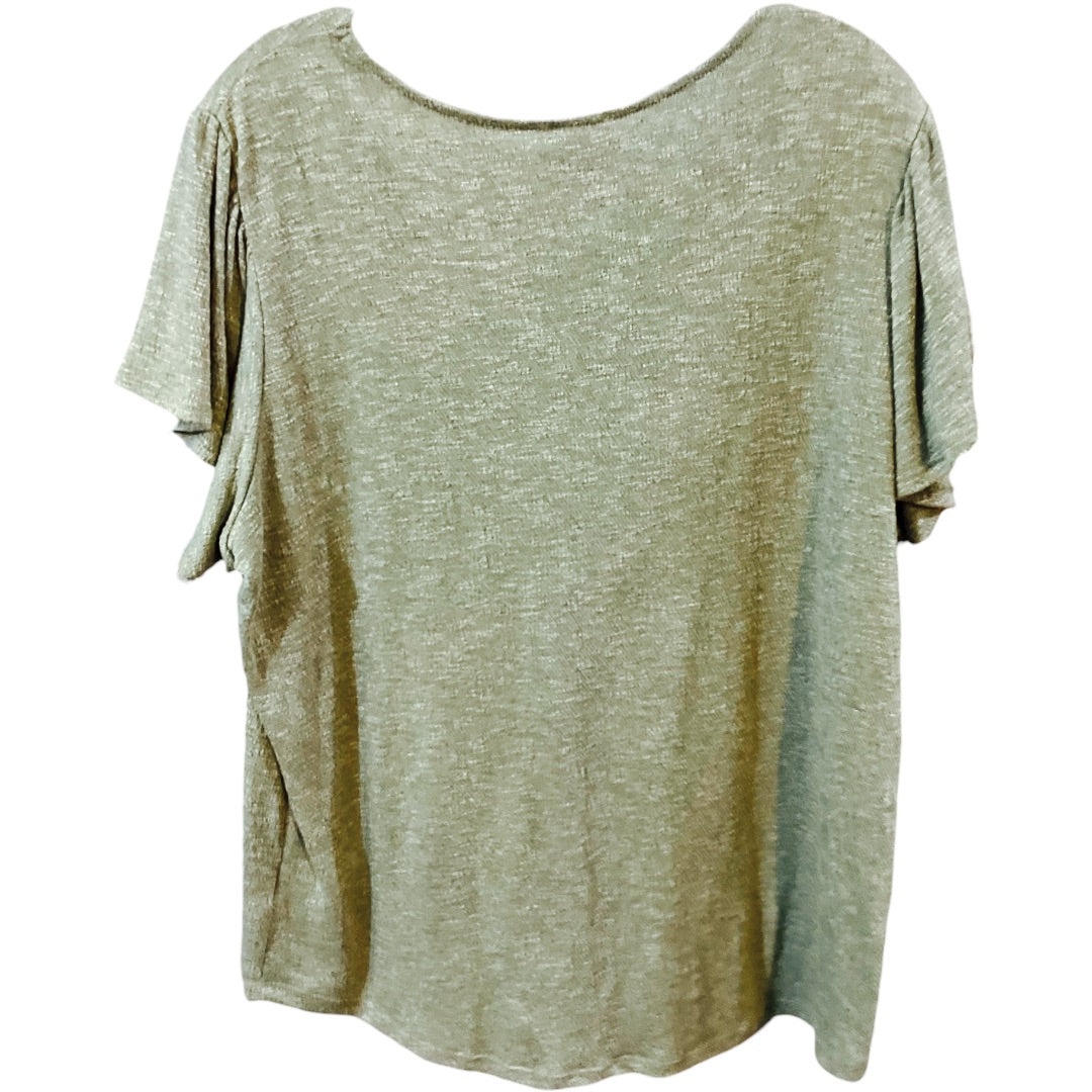 Como Vintage SS Top,Green, Medium