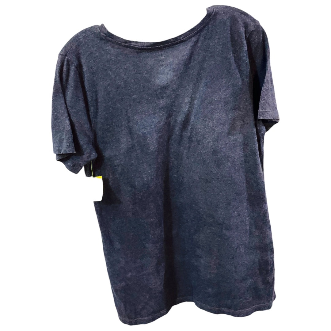 Eddie Bauer SS Top,Navy, Medium
