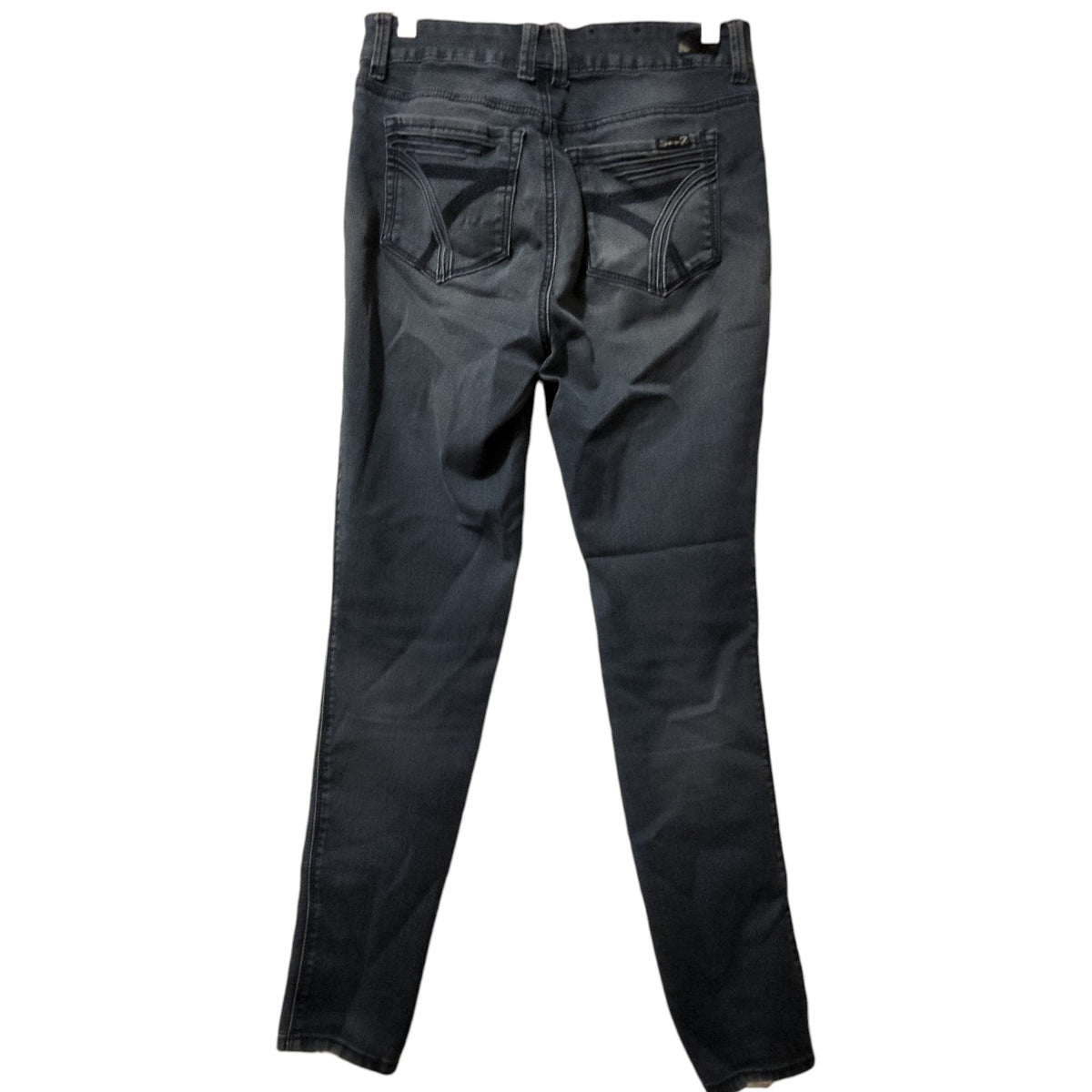 Seven7 Women's Size 6 Blue Denim Jeans Classic Fit - Image 2