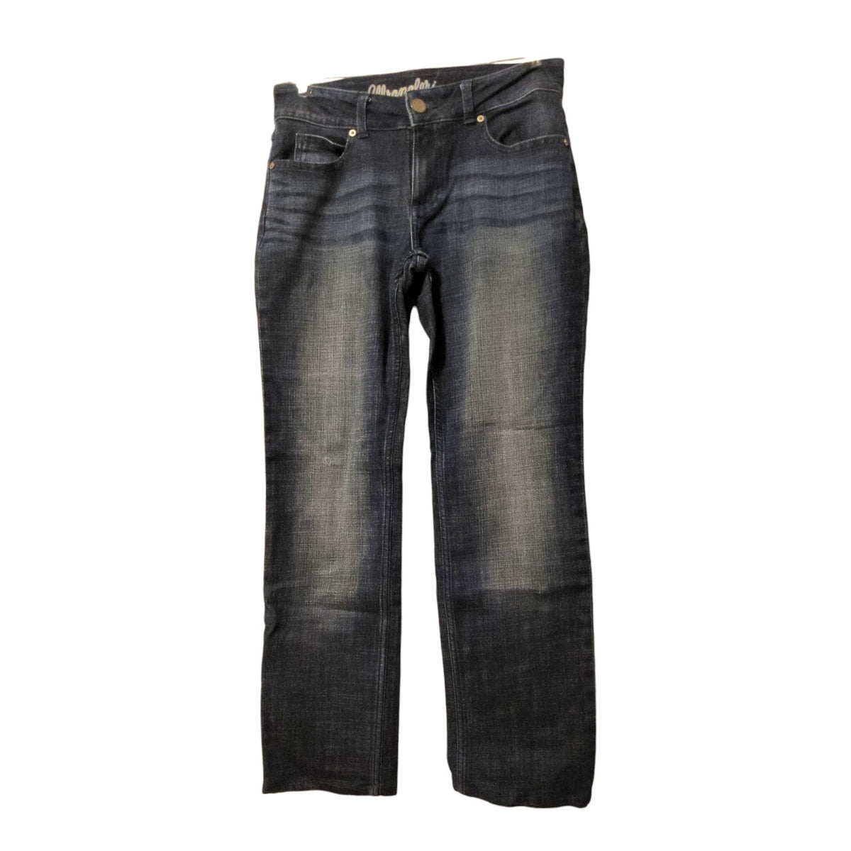 Wrangler Straight Leg Jeans 3 X 34 Dark Indigo Denim - Image 1