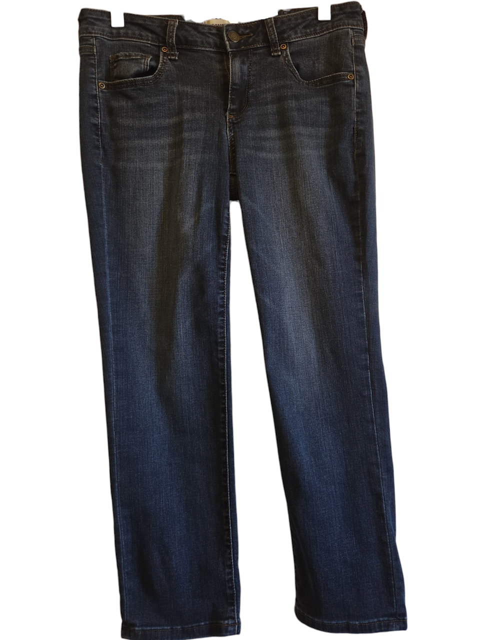Sonoma Capri Jeans Size 6 Dark Indigo Denim Straight Leg - Image 1