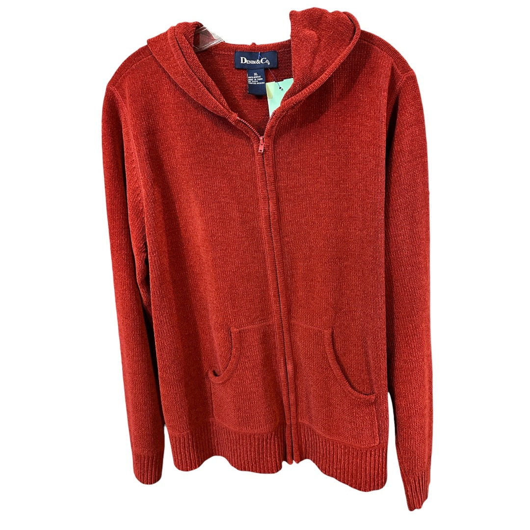 Demin & Co Jacket,Red, XLarge