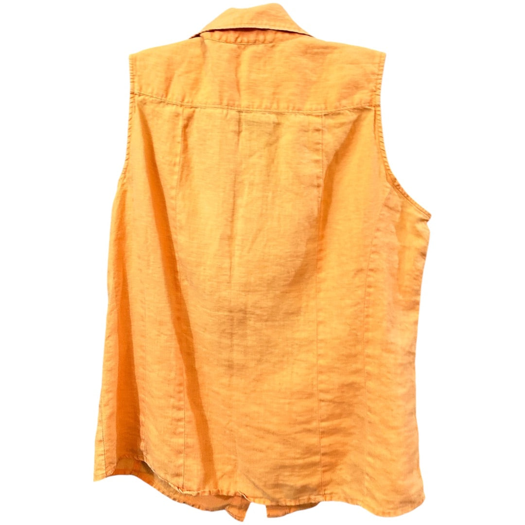 ChadWicks Slvls Blouse,Orange, 10