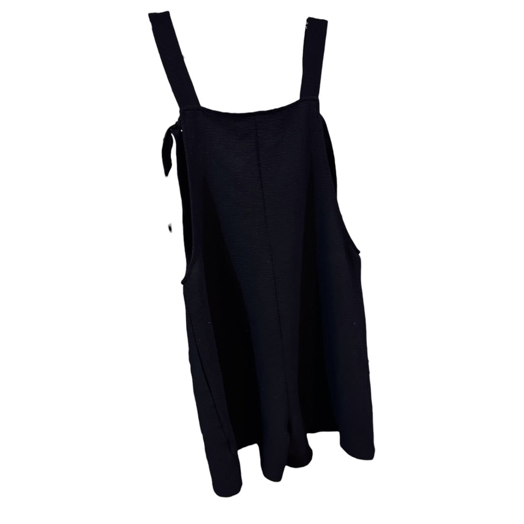 Emery Rose Romper,Black, Medium