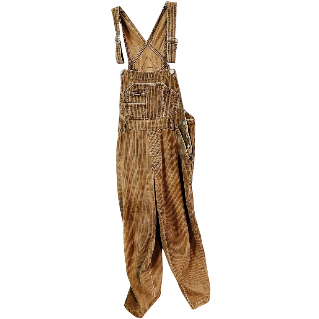 Soz Squeeze Overalls,Brown, Medium