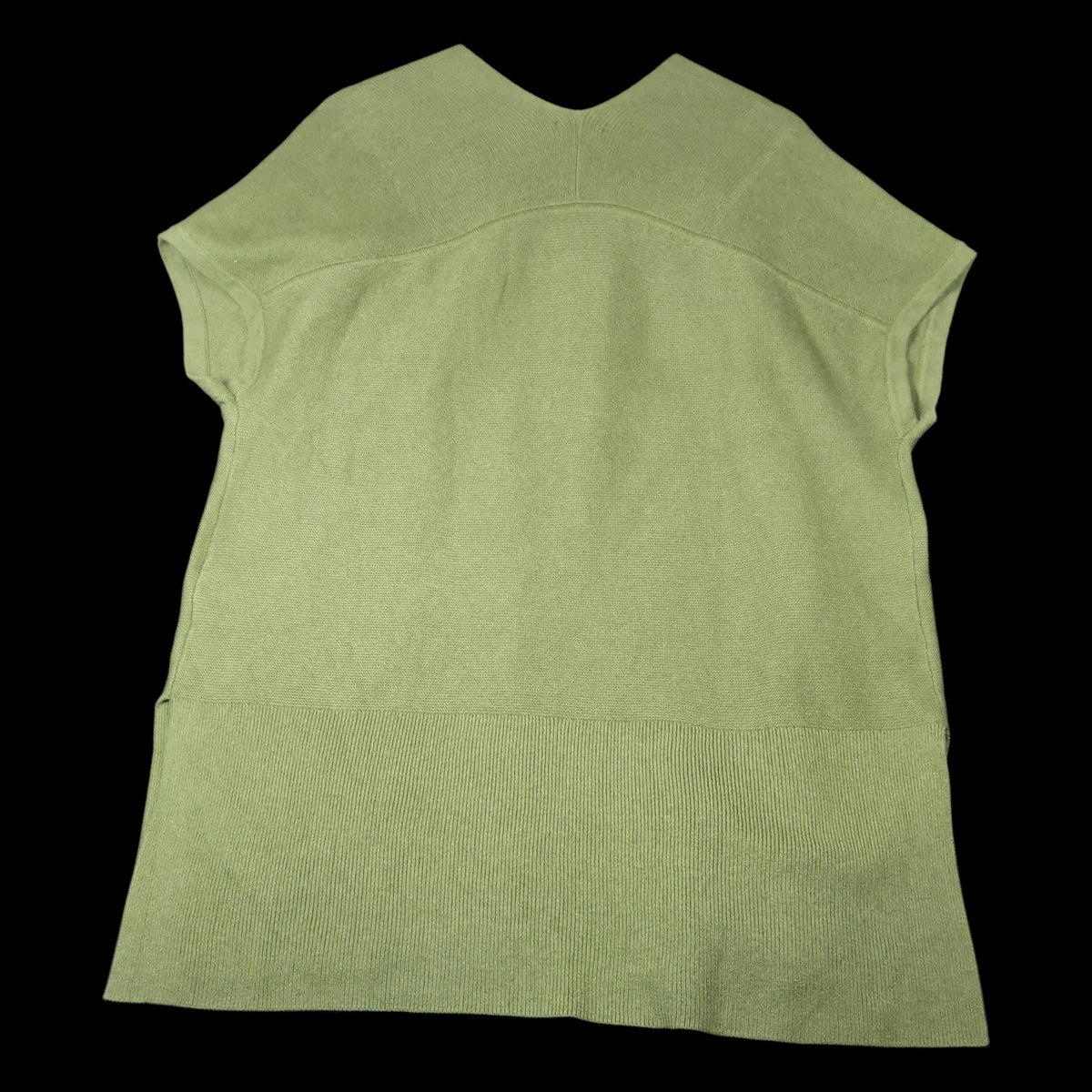 J. Jill NWT Organic Cotton Pesto Sleeveless Cardigan Vest S - Image 3