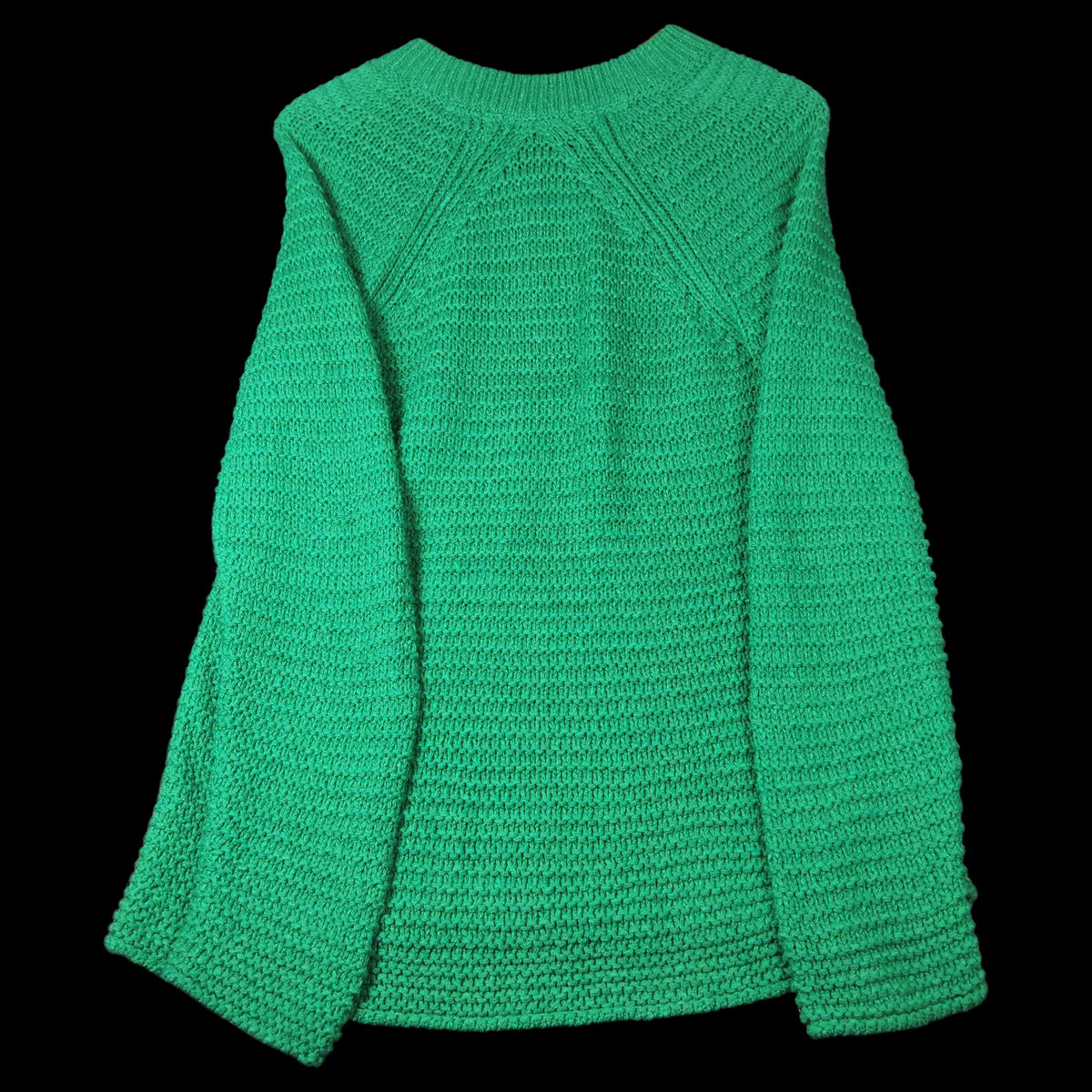 J.Jill NWT Wearever Textured Split Neck Sweater Green Women's M Pullover - Image 3