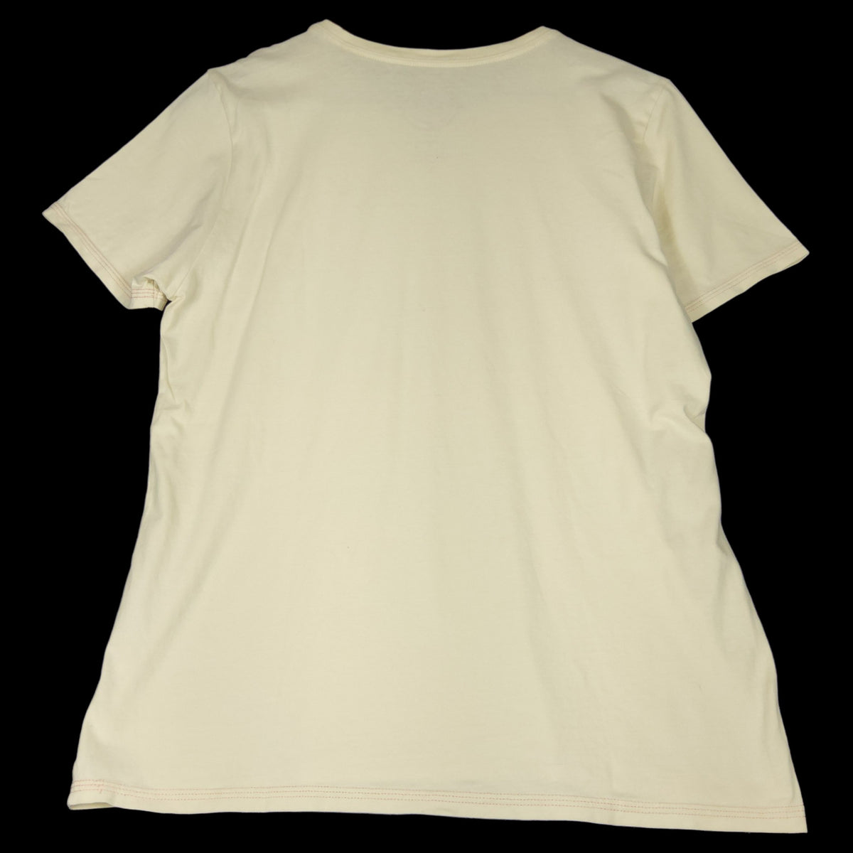Life is Good Watercolor Daisy Cream Short Sleeve Crew Neck Tee - Image 4